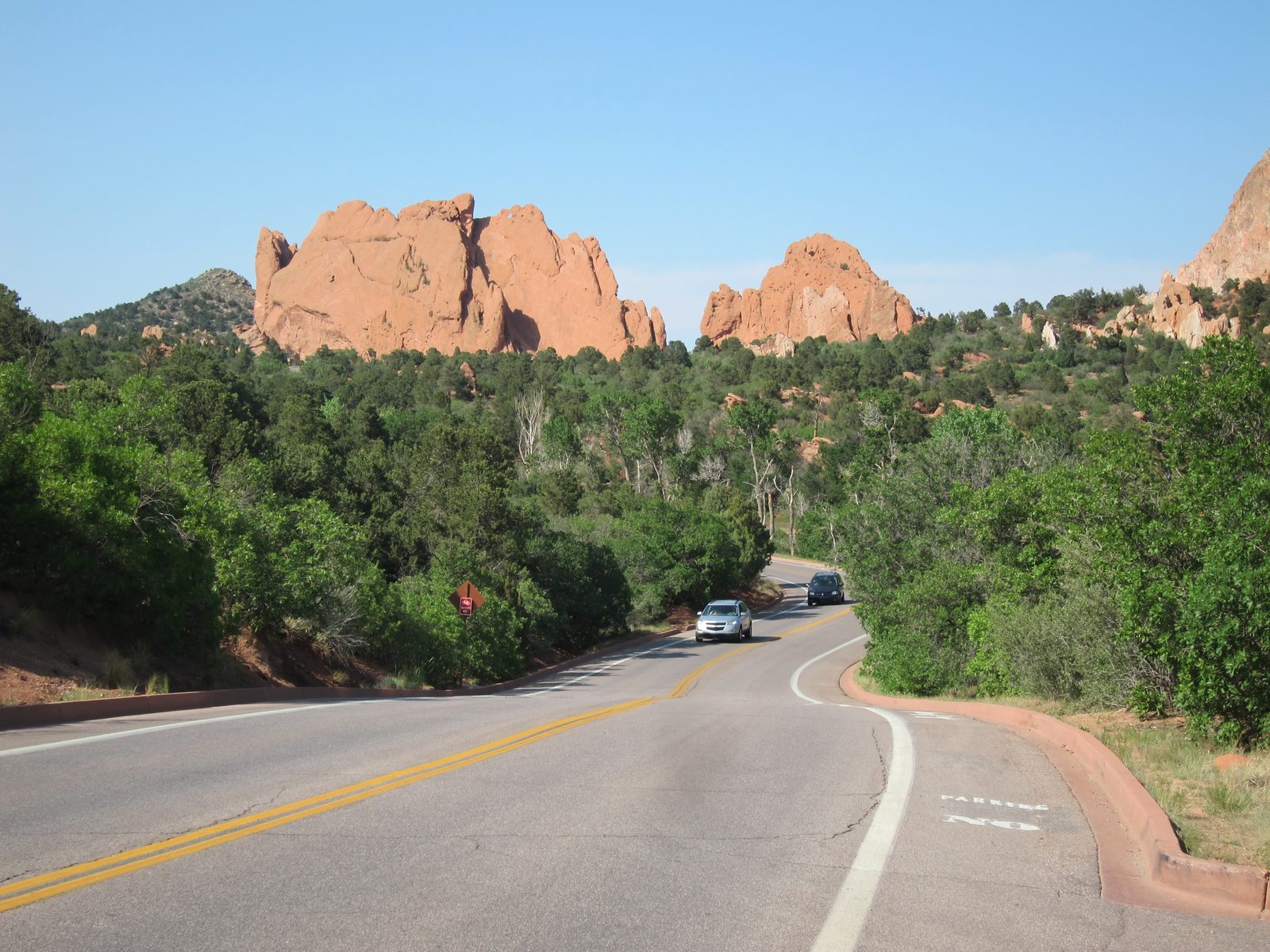 The first sights further in reminded me of Sedona.
